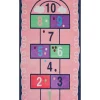 Kinderteppich Rosa Mit Hupfspiel 80 X 150 Cm Honaz