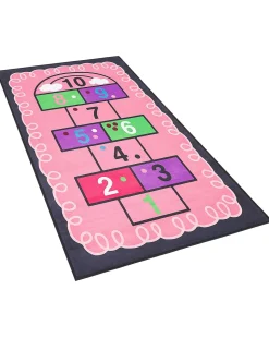 Kinderteppich Rosa Mit Hupfspiel 80 X 150 Cm Honaz