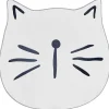 Kinderteppich Weis 100 Cm Katzenmotiv Kurzflor Kitty