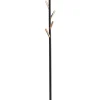 Kleiderstander Metall / Kiefernholz Schwarz 170 Cm Albin