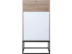Kommode Heller Holzfarbton 4 Schubladen Acra