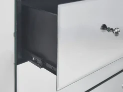 Kommode Silber Mit 4 Schubladen Verspiegelt Nesle