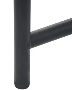 Konsolentisch Dunkler Holzfarbton / Schwarz 100 X 35 Cm Jose