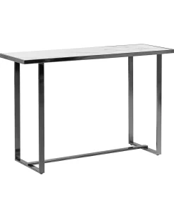 Konsolentisch Marmor Optik Weis / Silber Plano