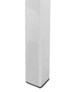 Konsolentisch Marmor Optik Weis / Silber Calvert