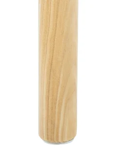 Konsolentisch Rattan Helles Holz 2 Schubladen Odell