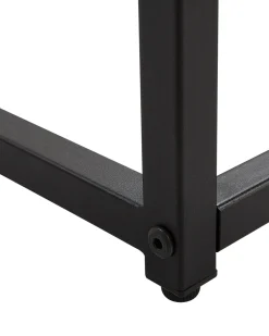 Konsolentisch Schwarz Delano
