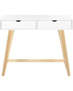 Konsolentisch Weis 2 Schubladen Sully