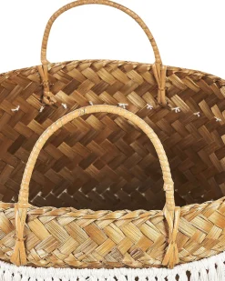 Korb Aus Bamboo Natur 40X40 Cm Mesuji