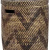 Korb Aus Rattan Natur 26 Cm Bohorok