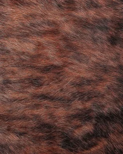 Kuhfell Braun 3-4 M² Nasqu