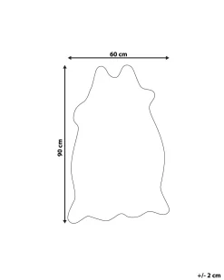Kunstfell-Teppich Gepard Braun 90 Cm Nambung