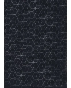 Kunstfellteppich Kaninchen Schwarz 160 X 230 Cm Shaggy Thatta
