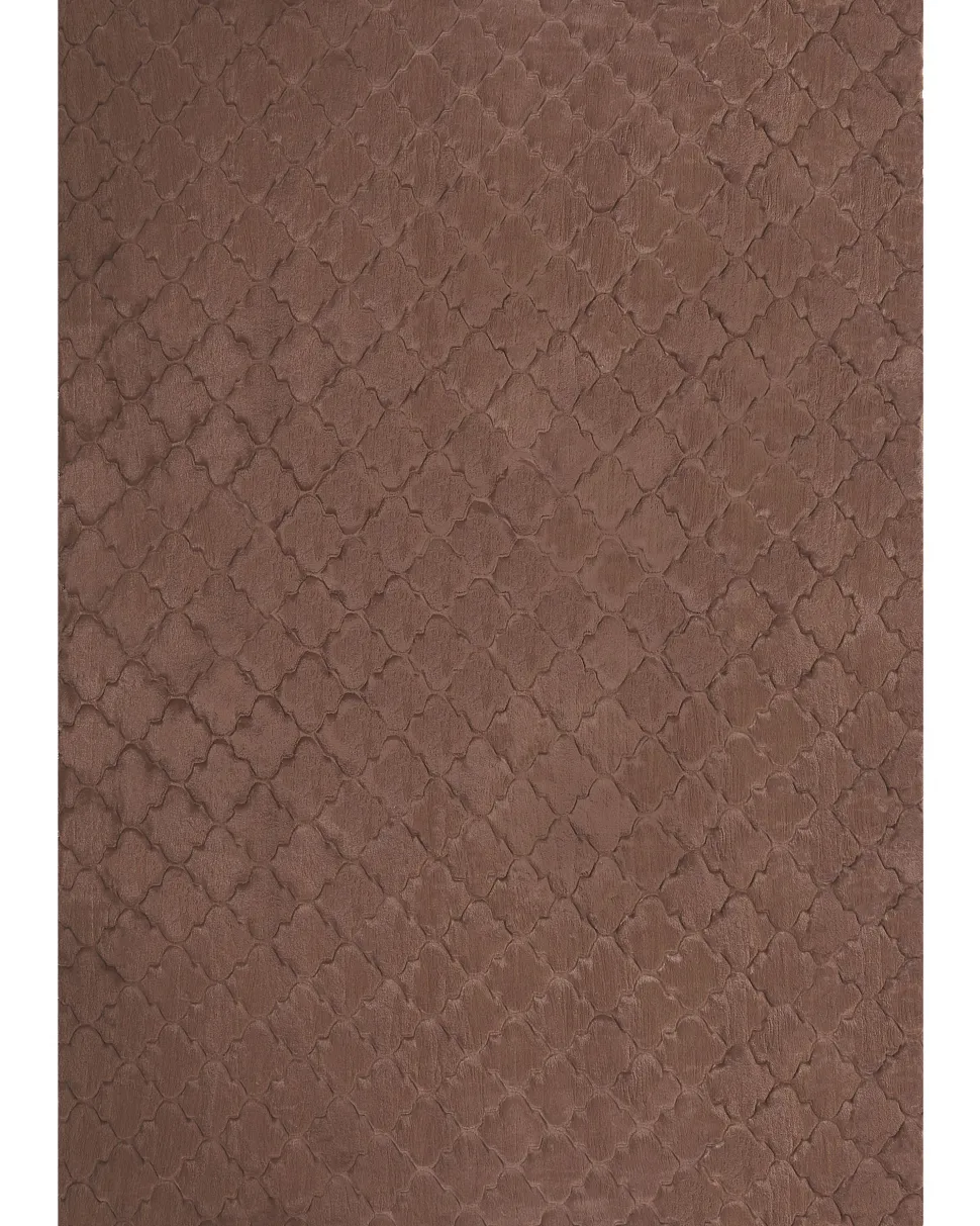 Kunstfellteppich Kaninchen Braun 160 X 230 Cm Shaggy Gharo