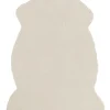 Kunstfell-Teppich Kaninchen Beige 90 Cm Undara