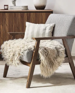 Kunstfell-Teppich Schaf Beige 88 Cm Mungo