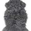 Kunstfell-Teppich Schaf Grau 88 Cm Mungo