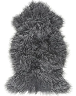 Kunstfell-Teppich Schaf Grau 88 Cm Mungo