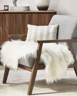 Kunstfell-Teppich Schaf Weis 88 Cm Mungo