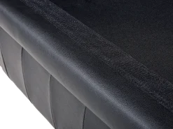 Leather Living Room Set Black Chesterfield