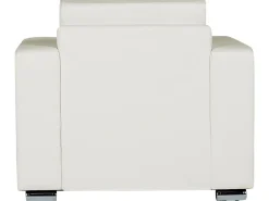 Leather Living Room Set White Helsinki