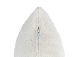Left Hand Boucle Chaise Lounge White Le Crau