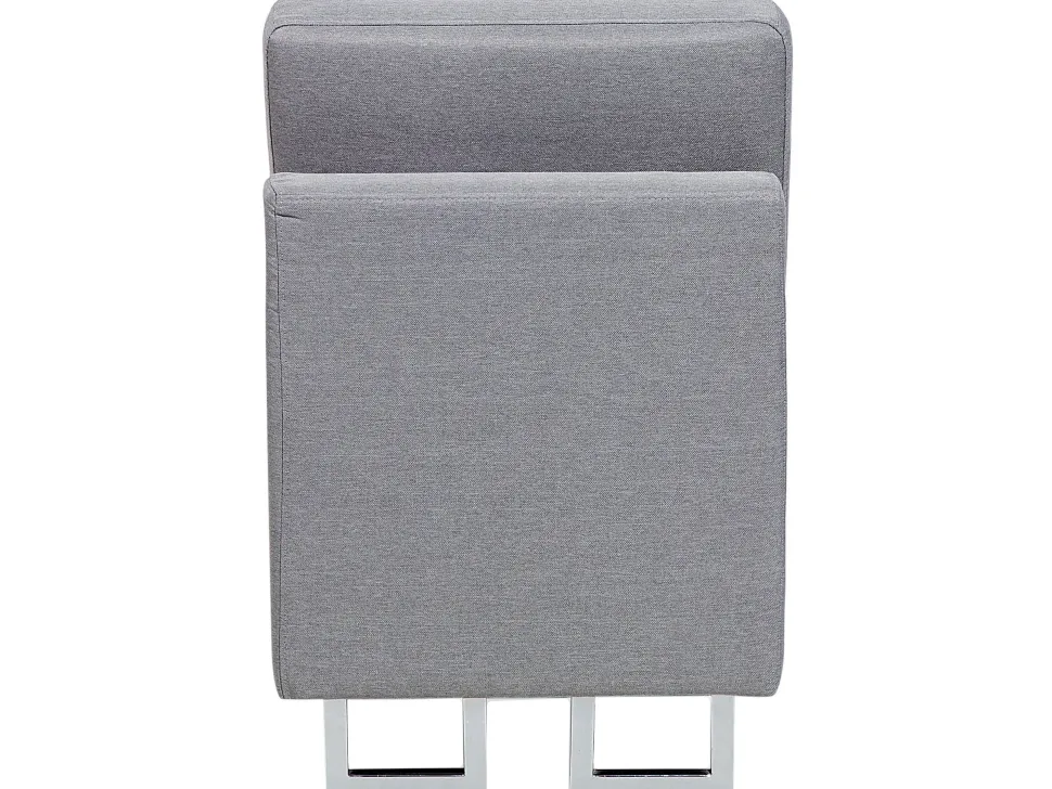 Left Hand Corner Fabric Sofa Light Grey Stockholm
