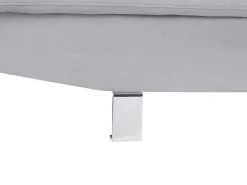 Left Hand Corner Velvet Sofa Grey Norrea