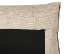 Left Hand Fabric Corner Sofa Beige Sersan