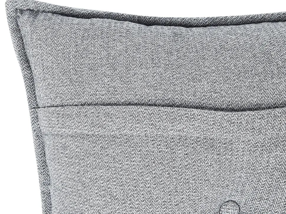 Left Hand Fabric Corner Sofa Grey Dolva