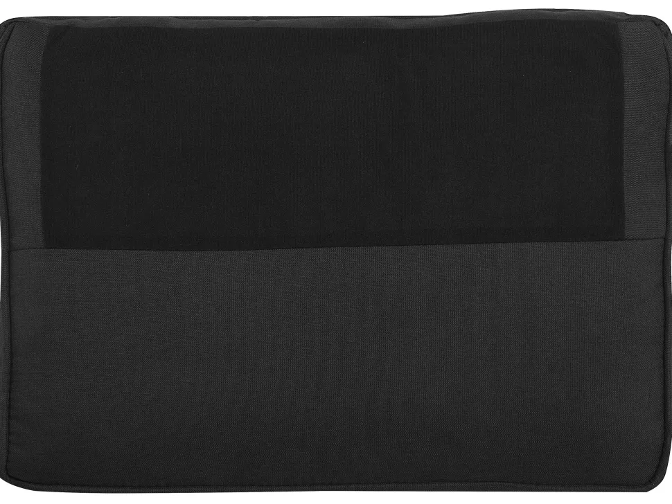 Left Hand Fabric Corner Sofa Bed With Storage Black Nesna