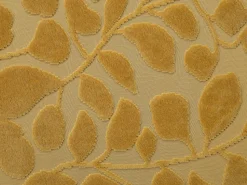 Left Hand Velvet Chaise Lounge Yellow Biarritz