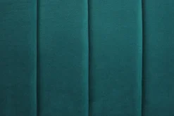 Left Hand Velvet Corner Sofa Emerald Green Timra