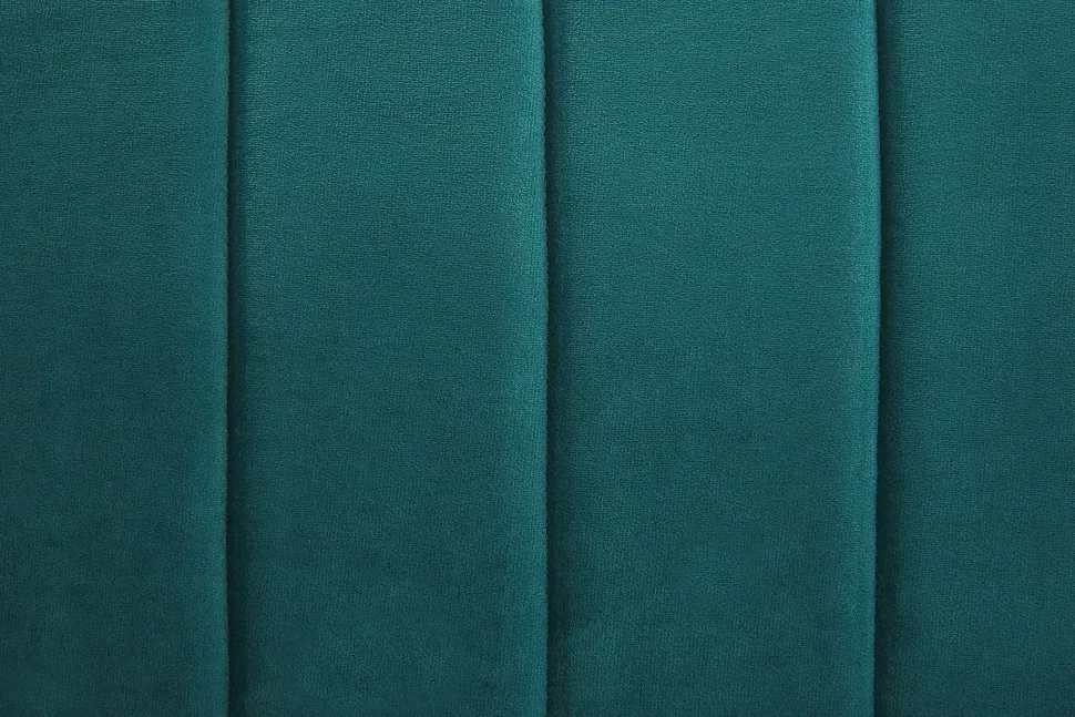 Left Hand Velvet Corner Sofa Emerald Green Timra