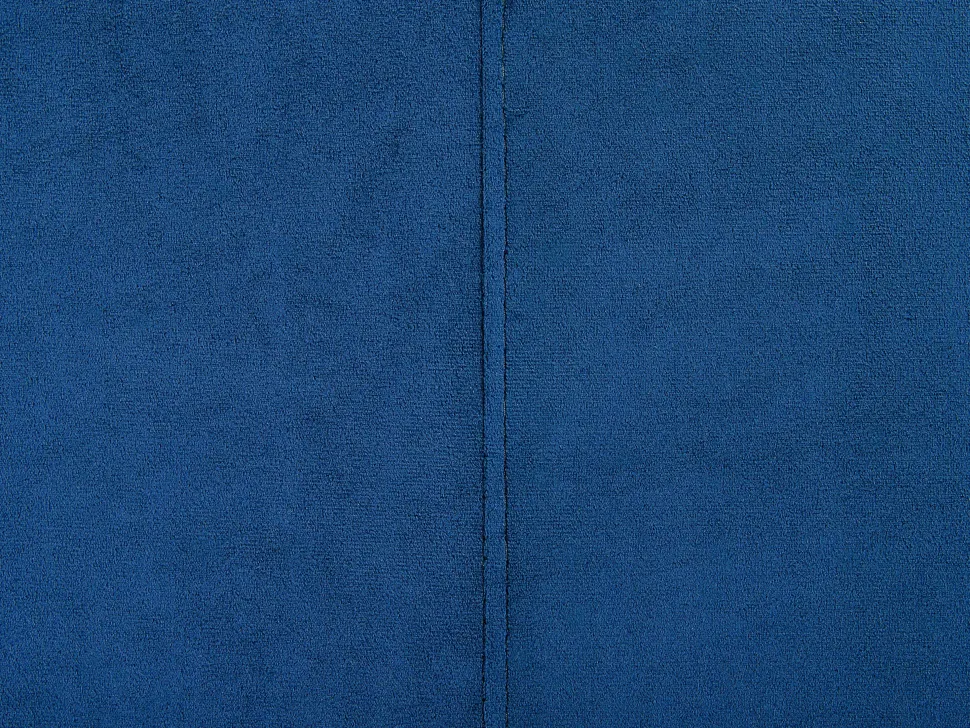Left Hand Velvet Corner Sofa With Ottoman Navy Blue Oslo