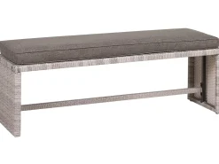 Lounge Set Rattan Grau Viterbo