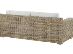 Lounge Set Rattan Naturlich 4-Sitzer Ardea