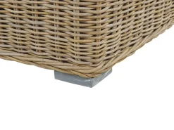 Lounge Set Rattan Naturlich 4-Sitzer Ardea
