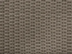 Lounge Set Rattan Taupe 5-Sitzer Auflagen Grau Fonti