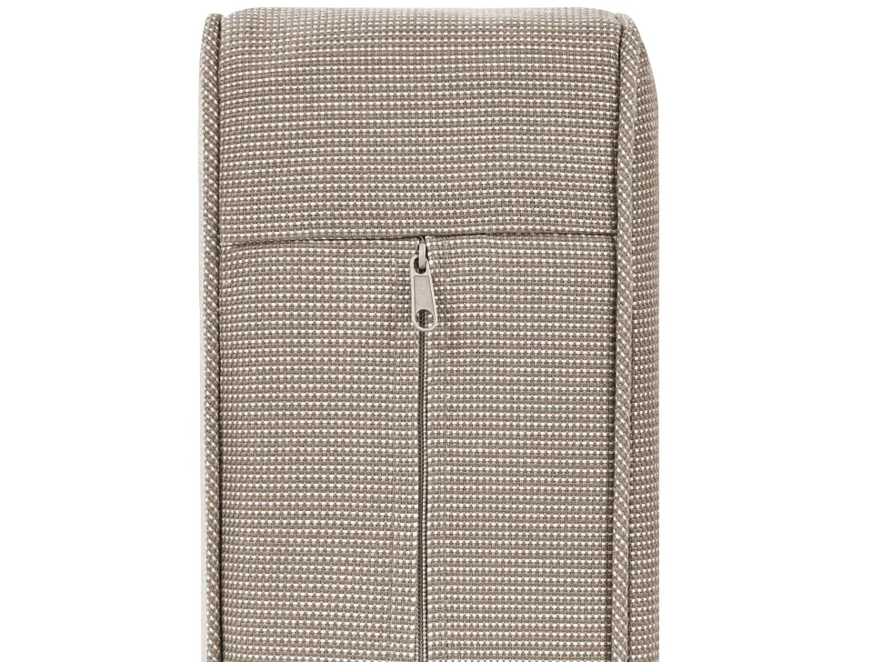 Lounge Set Zertifiziertes Holz Hellbraun 4-Sitzer Linksseitig Modular Auflagen Taupe Timor Ii