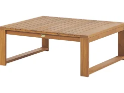 Lounge Set Zertifiziertes Holz Hellbraun 4-Sitzer Linksseitig Modular Auflagen Taupe Timor Ii
