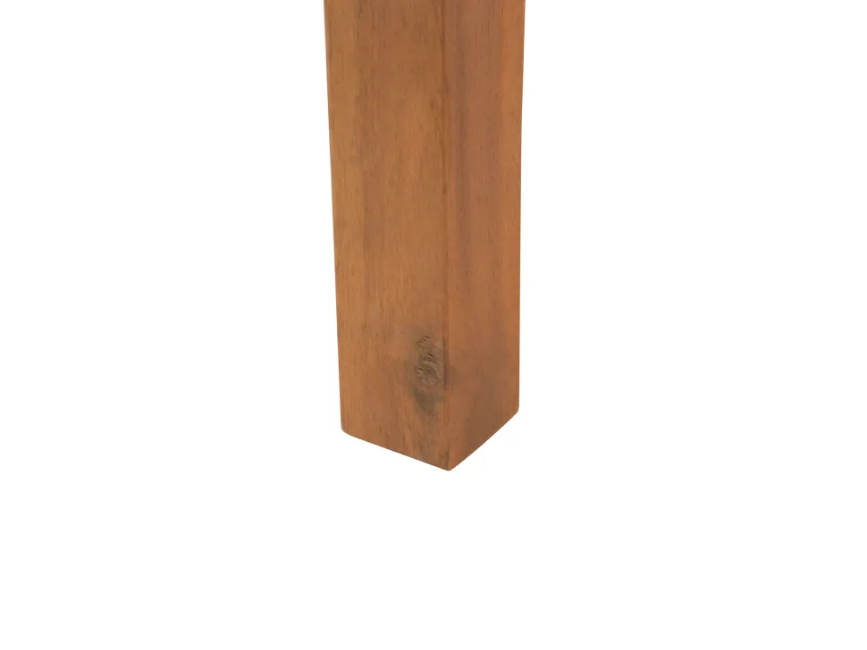 Lounge Set Zertifiziertes Holz Hellbraun 4-Sitzer Auflagen Taupe Manila