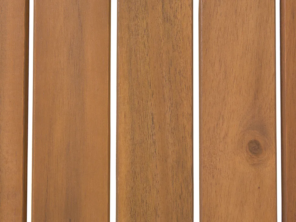 Lounge Set Zertifiziertes Holz Hellbraun 4-Sitzer Auflagen Taupe Manila