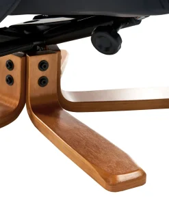 Massagesessel Schwarz Kunstleder Heizfunktion Mit Fushocker Relaxpro