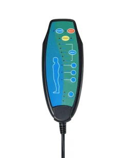 Massagesessel Schwarz Kunstleder Heizfunktion Mit Fushocker Relaxpro