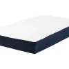 Matratze Gel Foam Mittelfest 90 X 200 Cm Abnehmbarer Bezug Doppelseitig Allure
