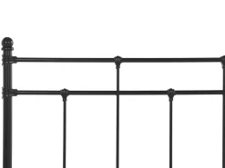 Metallbett Schwarz Lattenrost 160 X 200 Cm Lynx