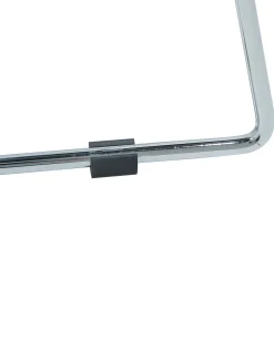 Metallstuhl Silber 2Er Set Harlan