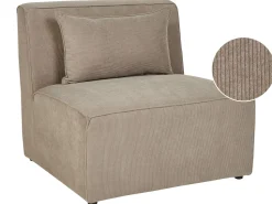 Mittelstuck Cord Taupe Lemvig