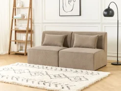 Mittelstuck Cord Taupe Lemvig